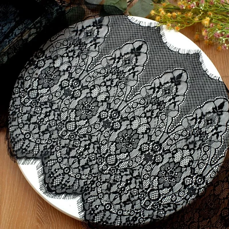 Eyelash Lace Fabric 30cm Width 3Y/lot
