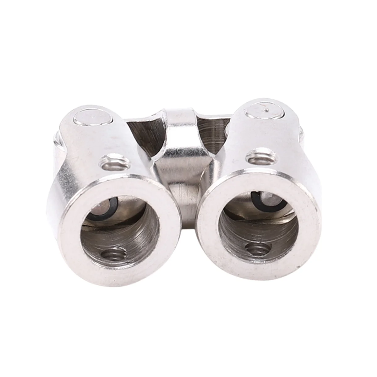BAAU 4X Rc Double Universal Joint Cardan Joint Gimbal Couplings with Screw,6x6Mm