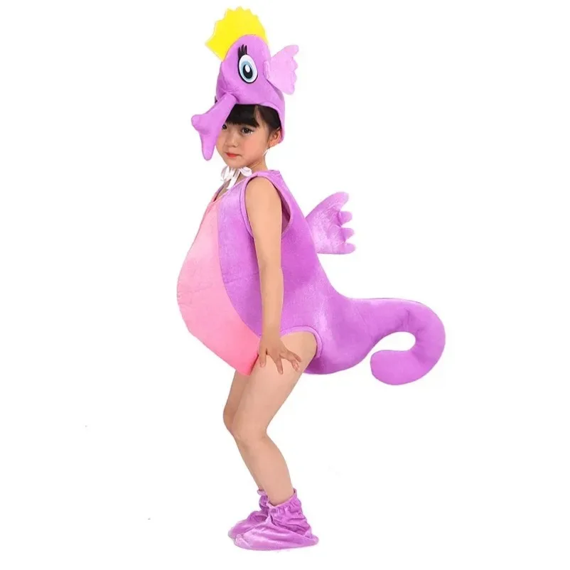 Kids Seahorse Costume 3
