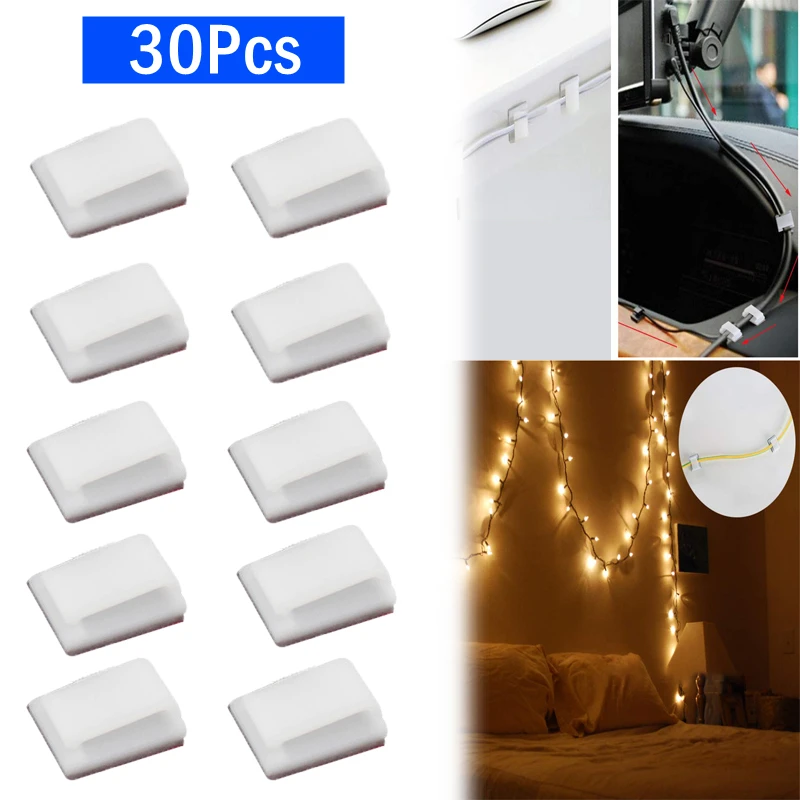 LED Strip Light Fastener Clips Multifunctional Cable Wire Organizer