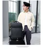 CROSSTEN 40L Large Capacity Expandable Backpacks USB Charging 17 inch Laptop Bags Waterproof Multifunctional Business Travel Bag 6