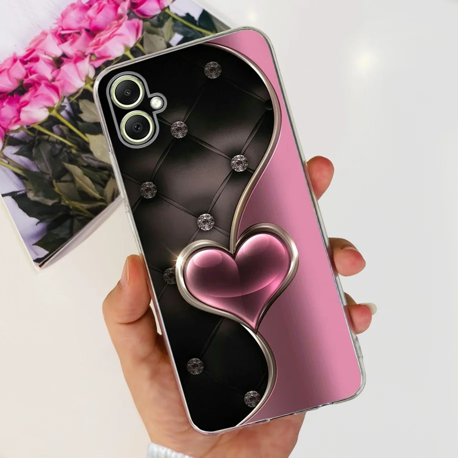 Fashion Butterfly Soft Silicone Back Cover Case for Samsung Galaxy A05/A05S (2023)