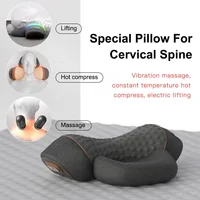Electric Massager Cervical Pillow Hot Compress Vibration Massage Neck Traction Relax Sleeping Memory Foam Pillow Spine Support 1