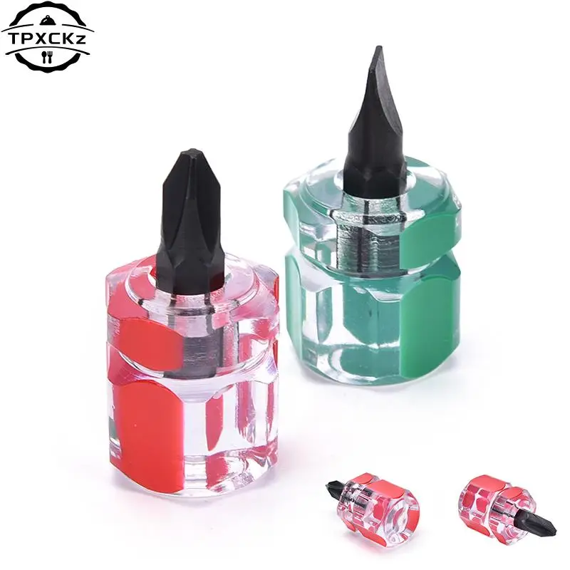 2Pcs Cacciavite Per Macchina Da Cucire Mini Cacciavite Set Cacciavite A Taglio Corto Tozzo Per Riparazione Di Macchine Da Cucire Strumenti Di Cucito F