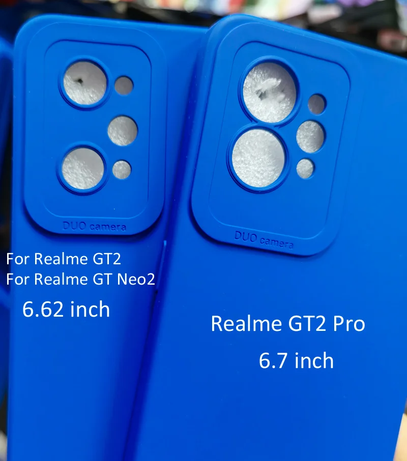Colourful, flexible cover for Realme GT2 Pro