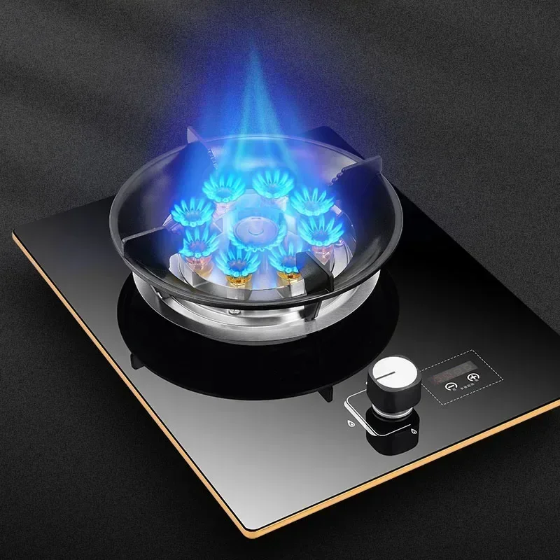 Gas Stove cooktop Timing  Fierce fire stove stainless steel embedded estufas de gas para casa 3