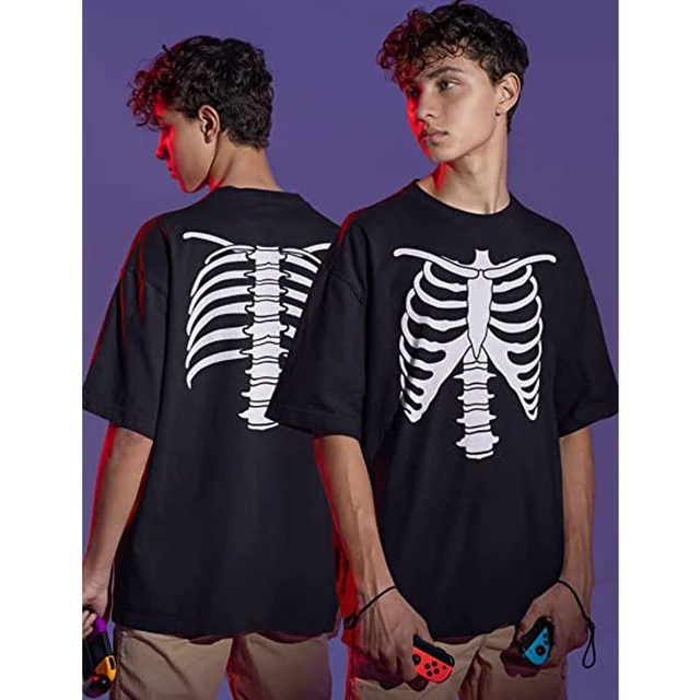 Halloween Skeleton T-Shirt Costume