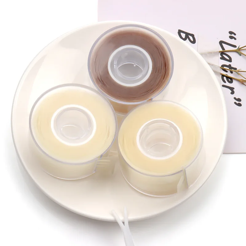 Double Eyelid Tape Invisible Sticker Fold Self Adhesive Lift Eyelid Glue Tape Clear Beige S/L Makeup Tool Accessories 600pcs/Box double fold eyelid tape