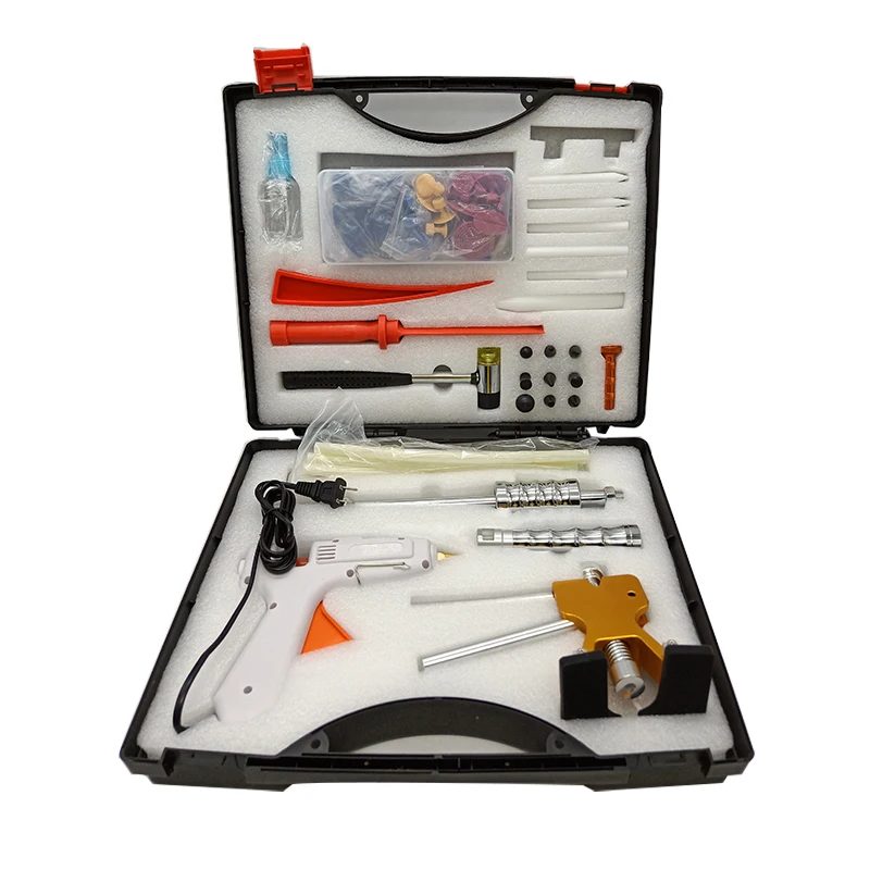 

Набор инструментов для ремонта автомобильных вмятин, комплект для ремонта краски без листа, выпуклое всасывание, Натяжитель для ламината