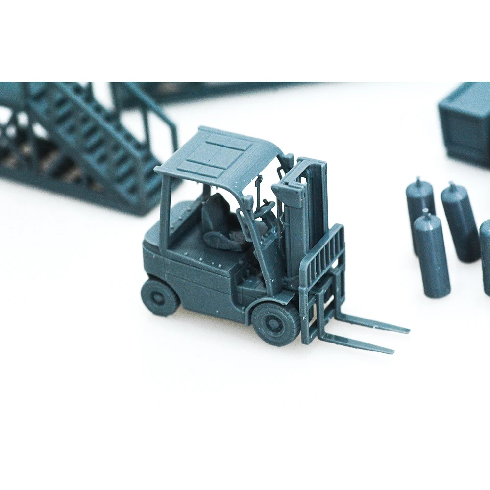 모델 기차 기관차 유지 보수 플랫폼 G 액세서리 Yao's Studio LYTS040 1/87 1/64 HO Scale