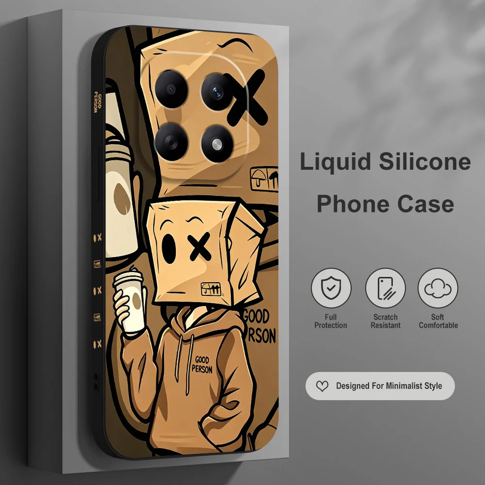 Stylish Casual Hat Design Soft Phone Case Cover