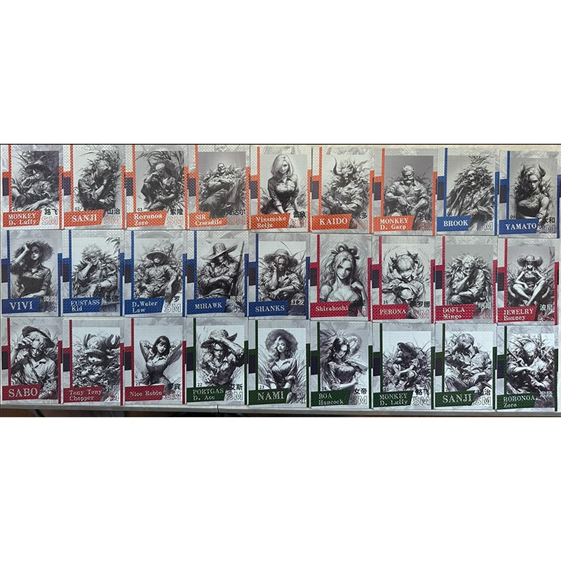 Anime One Piece FH XB XD XJ SR Series Collectible Cards Yamato Hancock Zoro Luffy Robin Perona Uta Shanks Birthday Gifts Toys