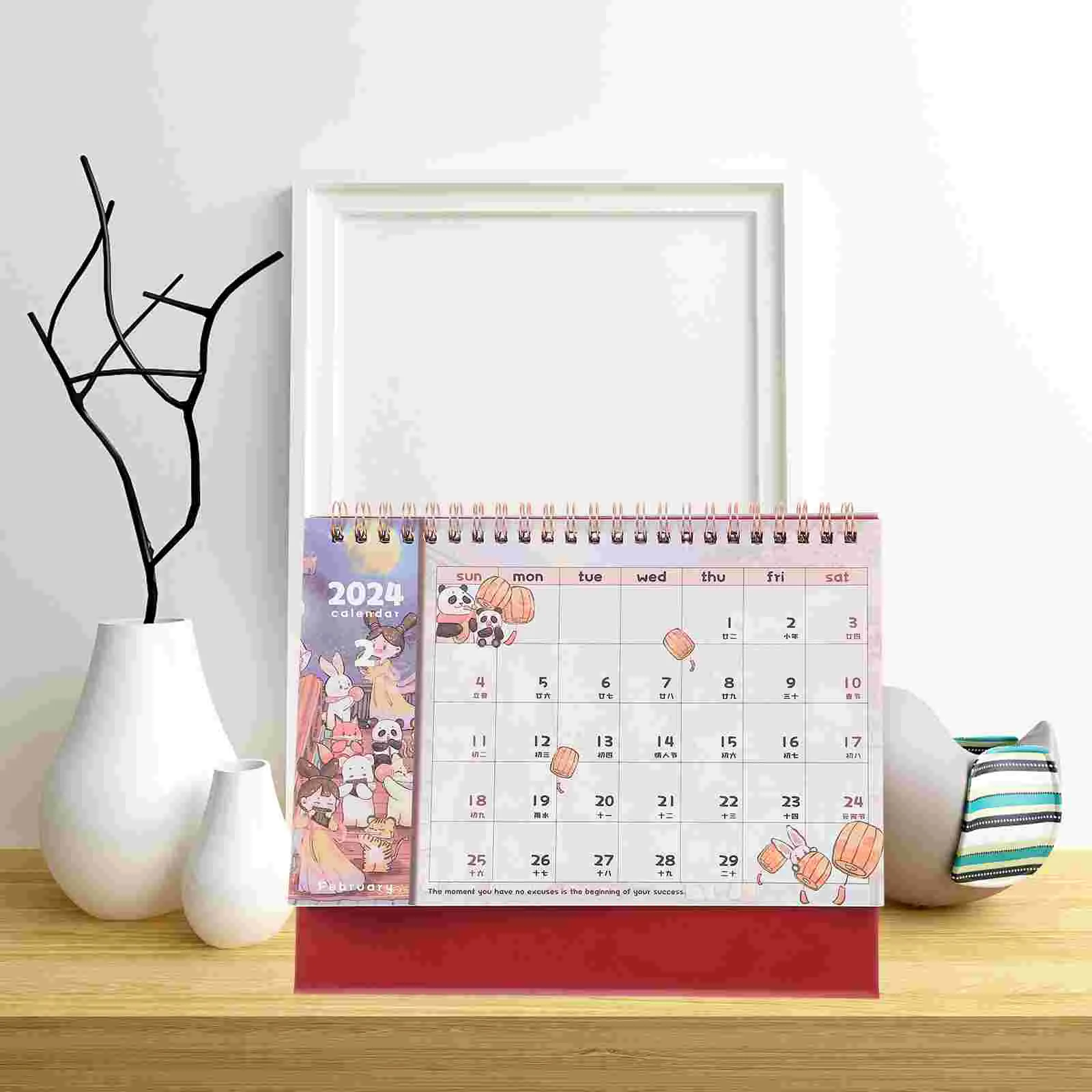 

Folding Calendar Desk Decor Desktop Calendar Decorative Calendar Antique Calendar Daily Schedule For Home Office School