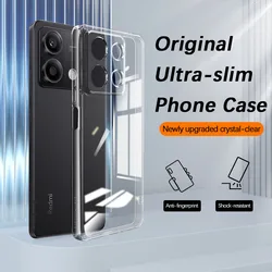 Custodia per telefono Crystal Clear Shockproof Slim - Copertura protettiva flessibile, durevole e morbida in TPU