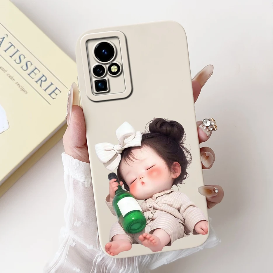 Vibrant Candy Painted Soft Silicone Phone Case