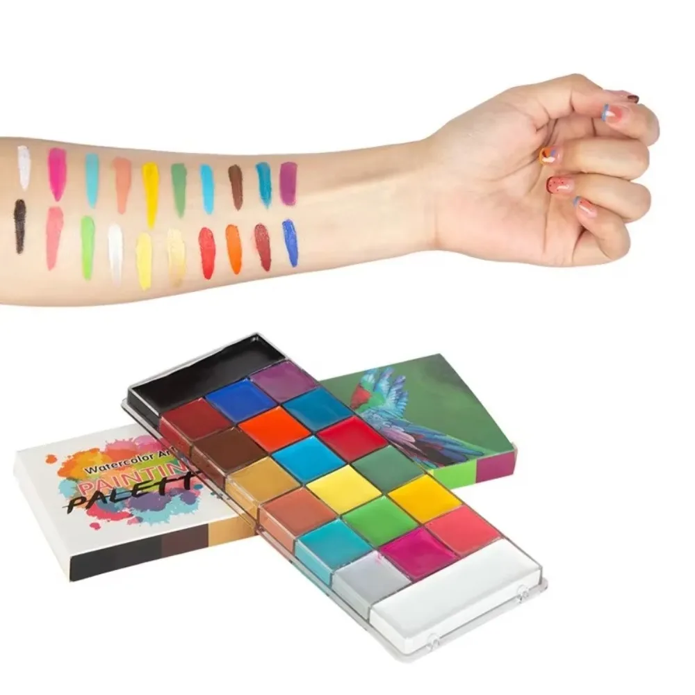 20 Colors Face Body Painting Party Makeup Fancy Dress Beauty Palette Festival Eye Face Make Up Paint Body Paint