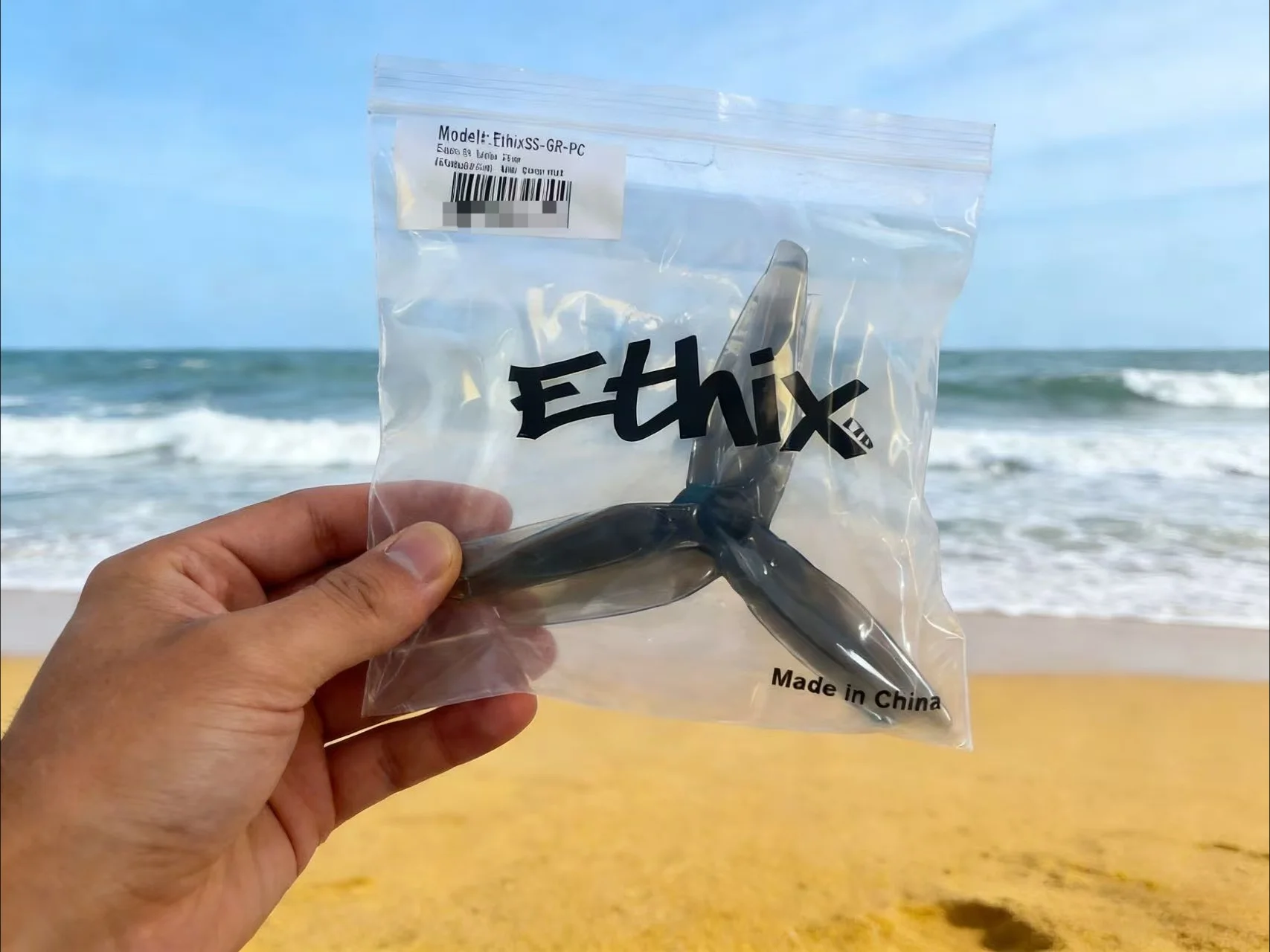 Hélices 5 pouces 3 pales PC pour drone FPV course - Lot 4/10/20/30 paires