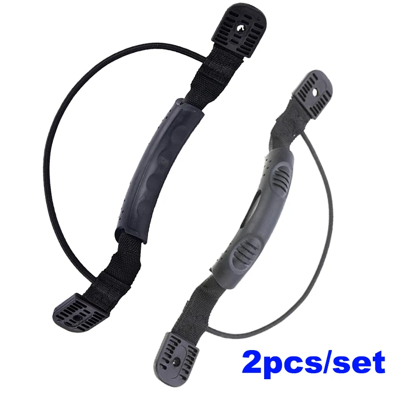 

Аксессуары для спорта на открытом воздухе, каяк, каноэ, лодка, 1 пара, черное Боковое крепление, ручка для переноски, каякинговые ручки