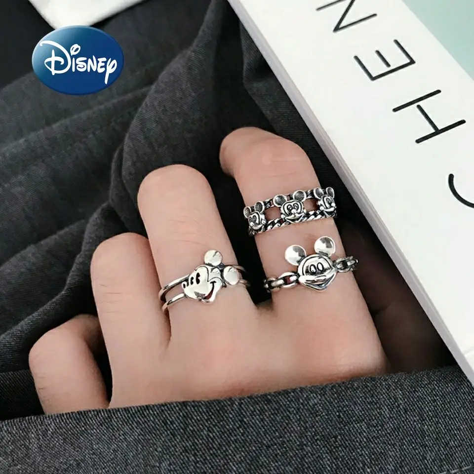 Adjustable Rings Disney, Disney Mickey Jewelry