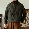 Red Tornado Spey Waxed Cotton Jacket Retro Inspired Fly Fishing Outerwear Boxy Fit 1