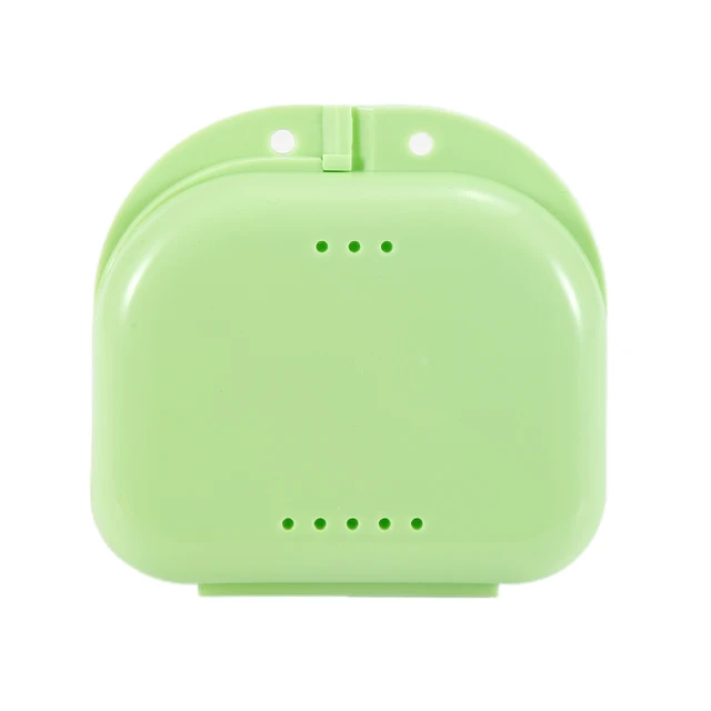 Szájfogak Védő Tok Hamis Fogak Konténer Fogsor Tároló Doboz Hordozható Utazási Tartó Rögzítő Szervező - Image 4