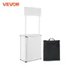 VEVOR Promotion Counter Table Portable Tradeshow Podium Table Display Exhibition Counter Stand Booth Fair  Pop Up Podium Table 1