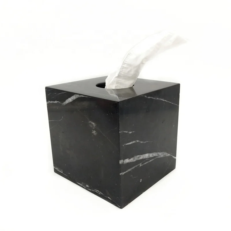 

20 шт., коробка для салфеток с мраморным рисунком