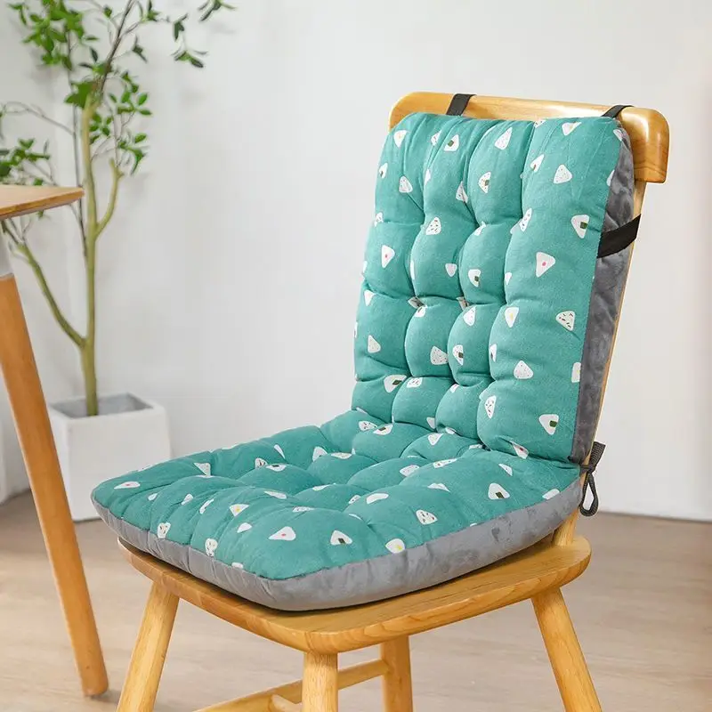 

Thicken Soft Back Waist Pillow Cotton Linen Office Seat Cushion Student Chair Pad All-season Universal Follow Pillow