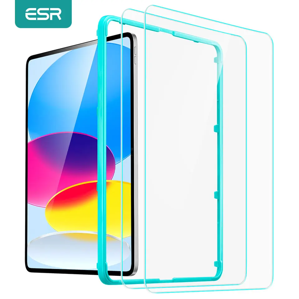 ESR – protecteur d'écran transparent, 2 pièces, en verre trempé pour iPad  mini 6 Pro 12.9 11 10.5 2021 2020 2018 iPad Air 4 9 8 7 - AliExpress