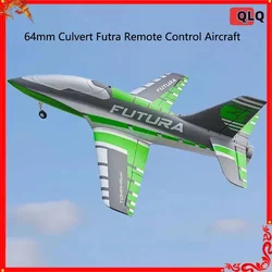 Fms Remote-controlled Aircraft Edf Jet Model Collection 64mm Culvert Motor Rc Airplane Futura Remote Control  Aircraft Toys Gift