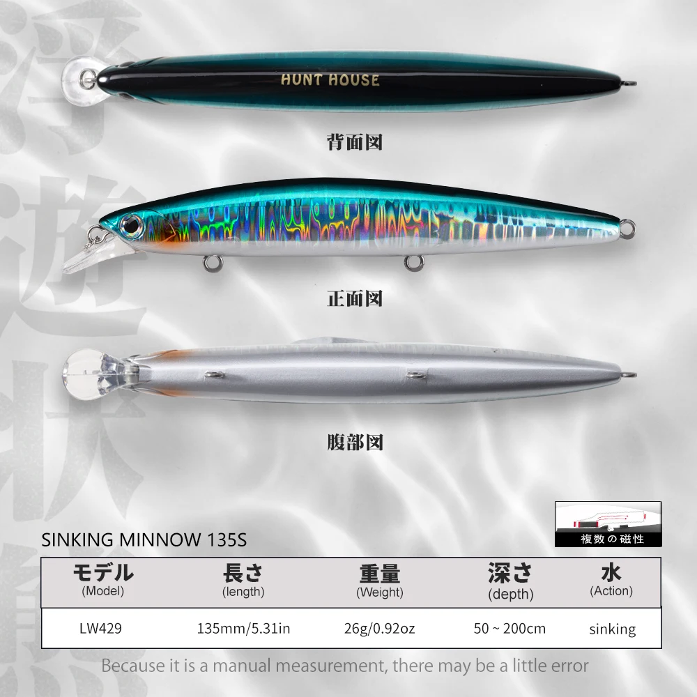 Hunthouse- ŷ ũ Ʈ 135mm/26g, 轺  ĳ ũ 轺 ġ ٴ幰 ̴ ̳