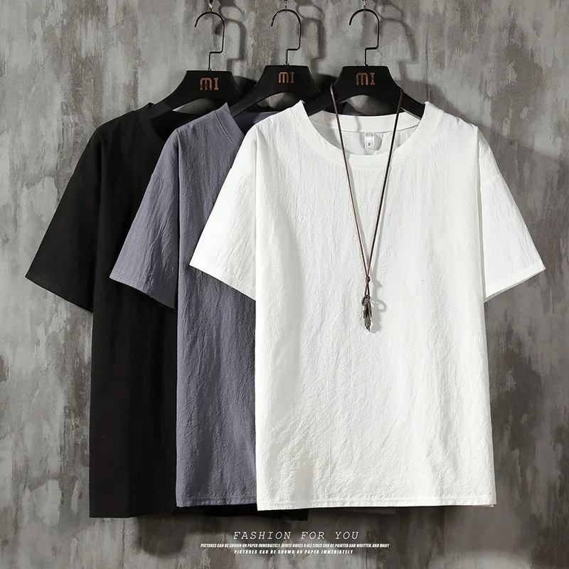 

2023 Fashion Summer White Man Tshirt hipster T-shirts Harajuku White Casual Tee Shirt Tops Clothing Men's T Shirts Short Sleeve