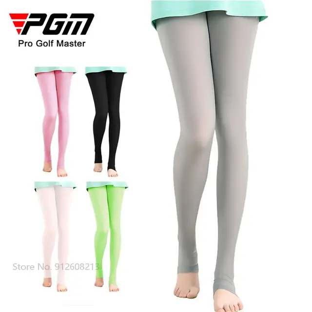 breathable female legging stocking sunscreen women golf pants