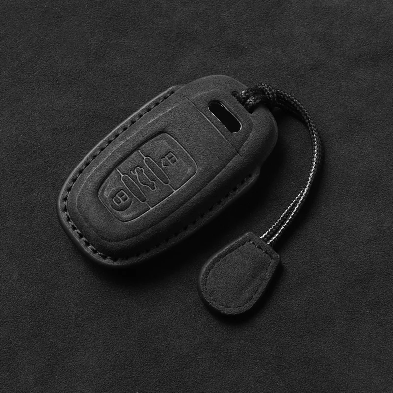 Premium Leather Car Key Case - Stylish & Durable Protection