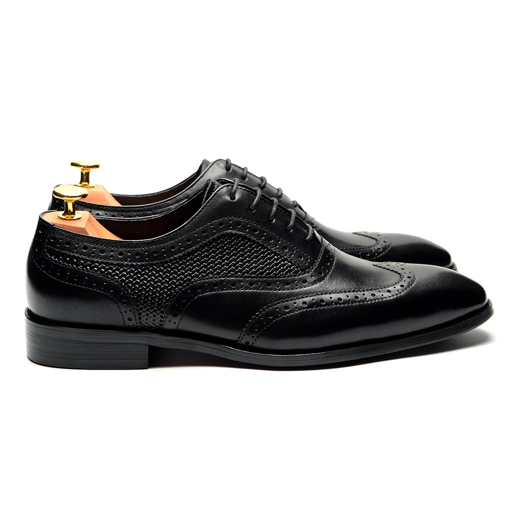 Scarpe Oxford Uomo In Pelle - Eleganti E Comode Per Lavoro E Occasioni Formali - Foto 10