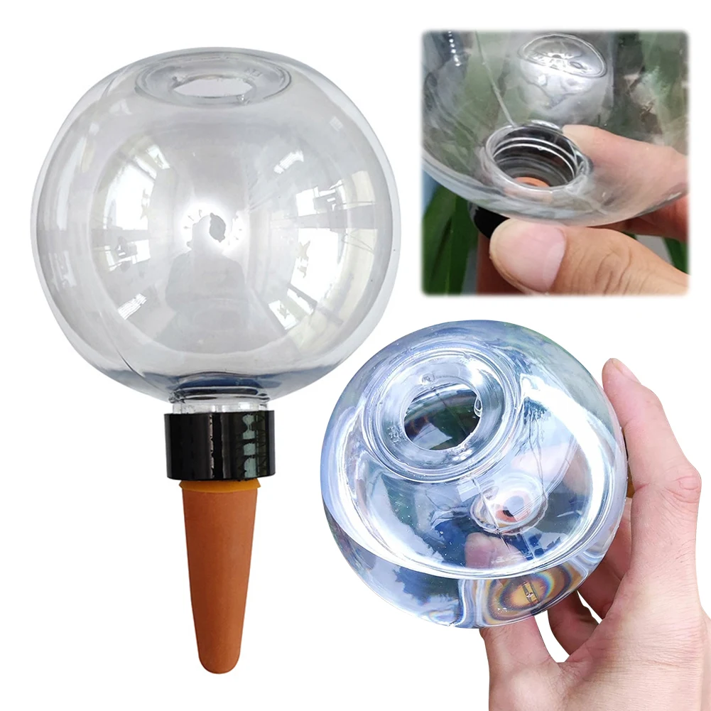 1-5PCS Plastic Automatic Plant Watering Bulbs 500ML Globes Shape Self Watering Device Drip Irrigation System for Potted Plants