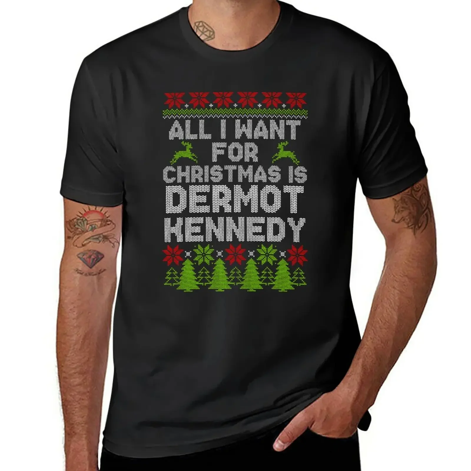 

All-I-Want-For-Christmas-is-Dermot-Kennedy T-Shirt aesthetic clothes Aesthetic clothing men clothes
