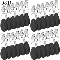 10Pcs/Set Tablecloth Weights Outdoor Table Cloth Weights Teardrop Shape Pendant Stones With Metal Clips Picnic Family Party 1