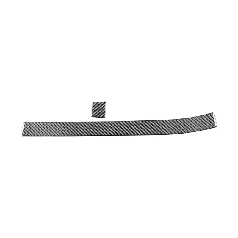 Per Honda S2000 2000-2009 Soft Carbon Fiber Center Console Co-Pilot Dashboard Trim Strip Sticker Sostituzione Interna