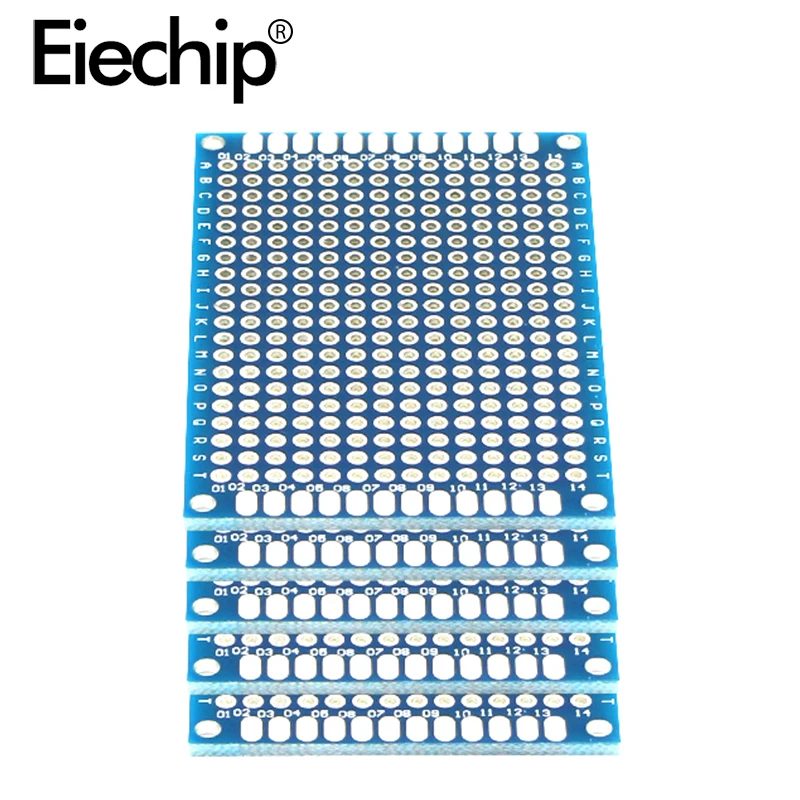 10pcs/lot 4x6cm Double Side PCB Board Universal Copper Prototype Board Experimental Development Plate DIY Electronic Soldering