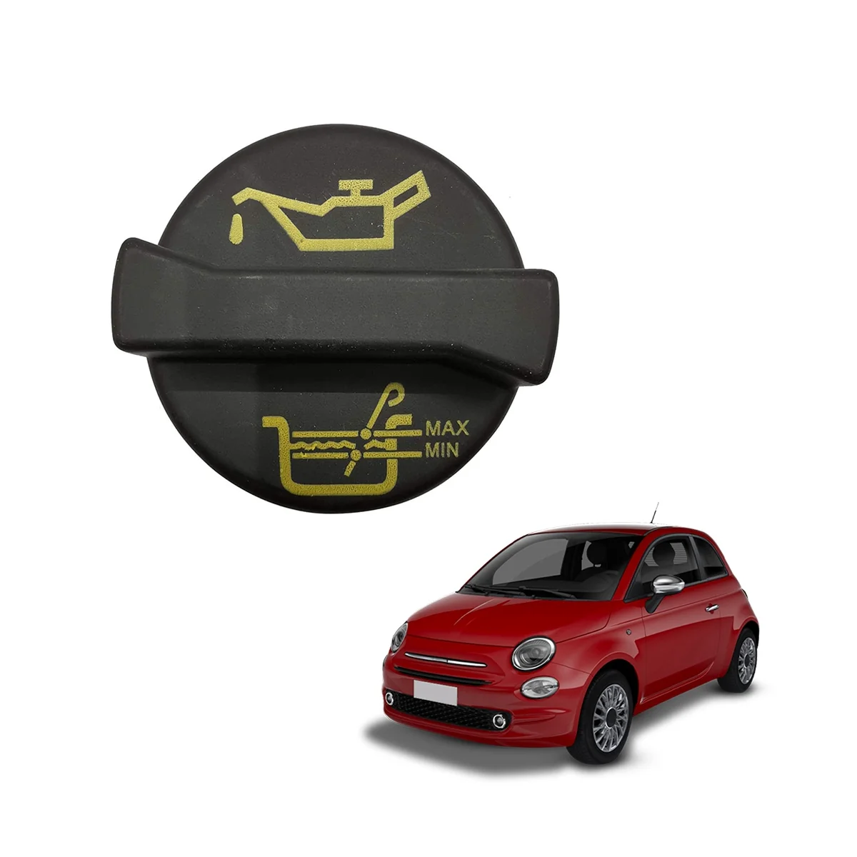 Oil Filler Cap Engine Oil Filler Cap 71740676 for Fiat 500 Grande Punto Evo Panda Idea