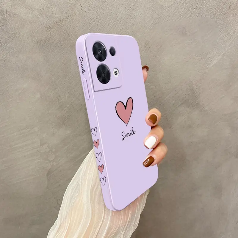 Big Red Heart Liquid Silicone Phone Case