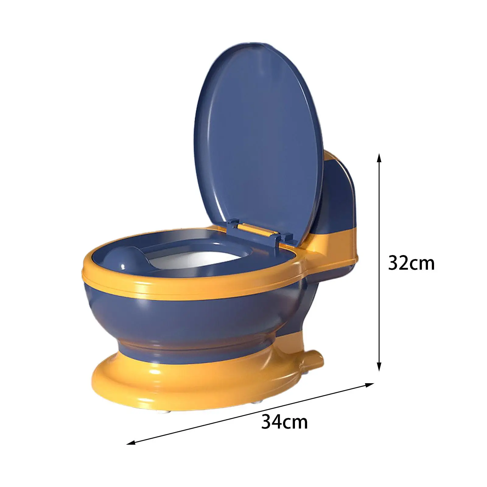 Baby Potty Toilet Comfortable with Spilling Guard Potty Kids Babies 6