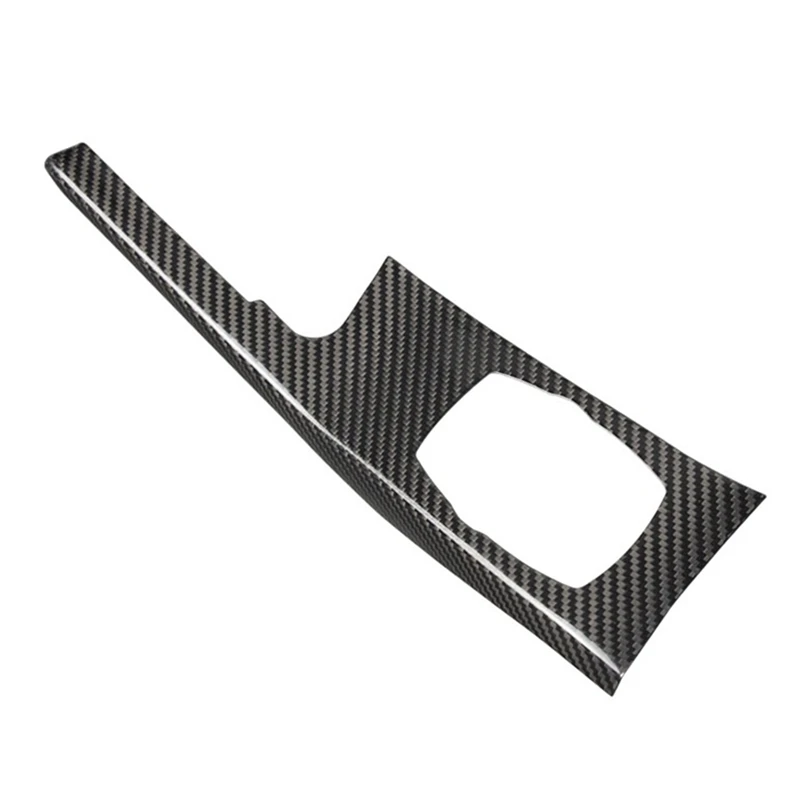 

Carbon Fiber Car Interior Multimedia Knob Panel Modification Cover Trim Stickers For BMW 5 Series G30 2018-2020