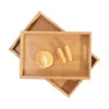 Bamboo Wooden Tray Japanese Bread Snack Solid Wood Household Kung Fu Tea Set Water Cup Plate Hotel Plates Home Kitchen Supplies 3