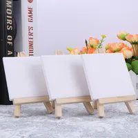 5Pcs Wooden Easel Set Mini Foldable Pine Wood Holders Party Wedding Table Cards Mobile Phone Stand Creative Household Decoration 2