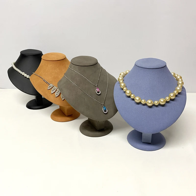 Jewelry Necklace Pendant Display Stand Window Necklace Display Portrait Model Shelf Jewelry Ornament Rack