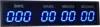 Btbsign 3'' Digital Countdown Days Timer Countdown Count Up to Game Day for Retirement School (Blue) 1