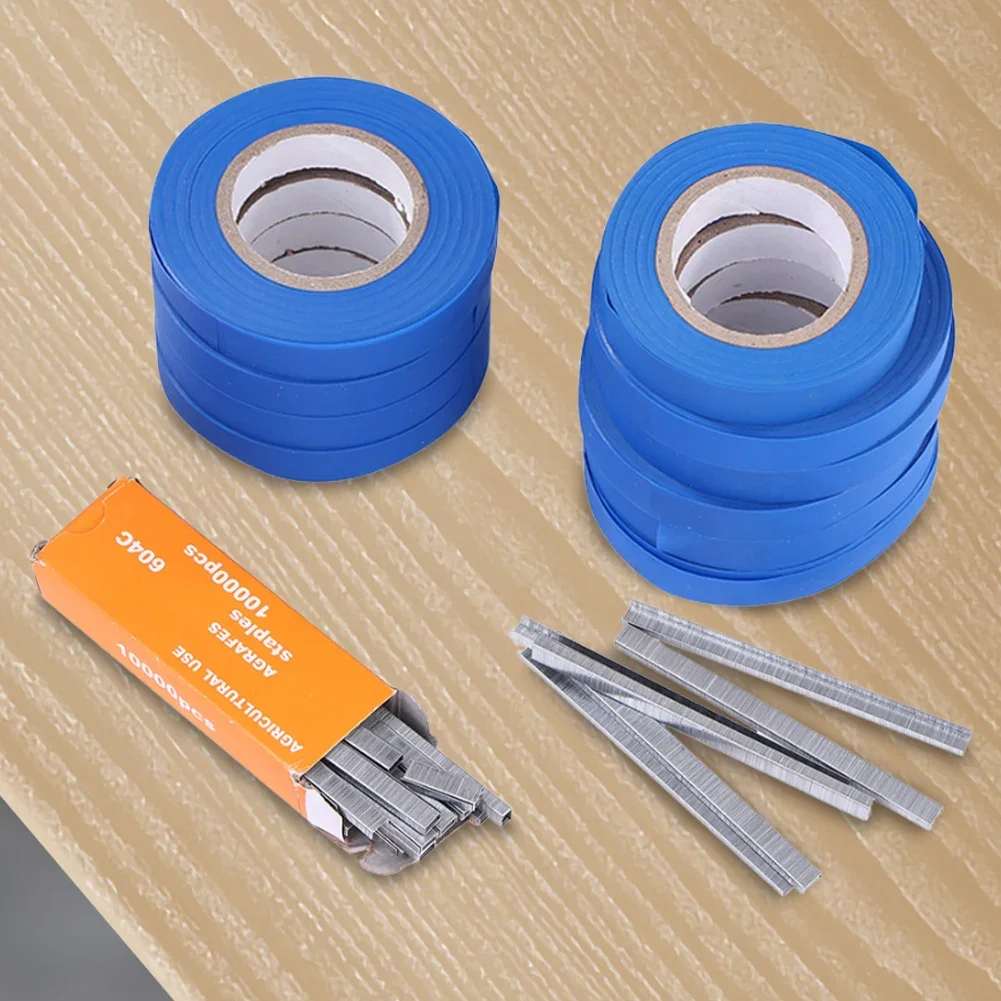 Description Picture 5 of item20/12/6PCS Garden Tools Garter Plants Branch Hand Tying Binding Machine Tie Tape for Grape Tomato Vegetable Tapener Tapes Tool
