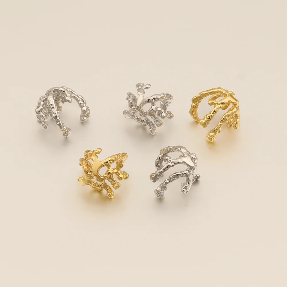 Cordial Design 12*14MM 50Pcs Jewelry Collet/Torus Shape/Genuine Gold Plating/Jewelry Findings & Components/DIY Parts/Hand Made - cordial